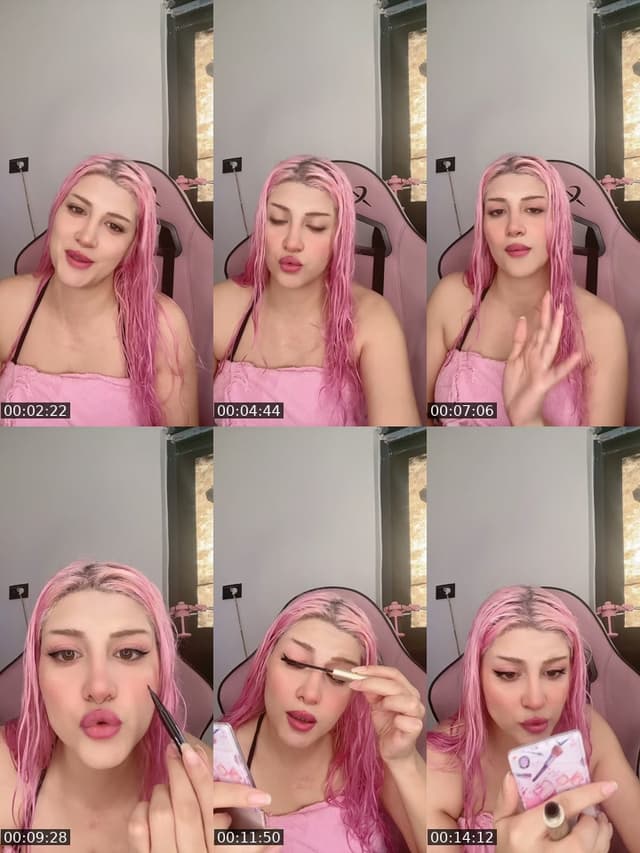 TikTok live: Havuza hazırlık by @pamuksekerlla