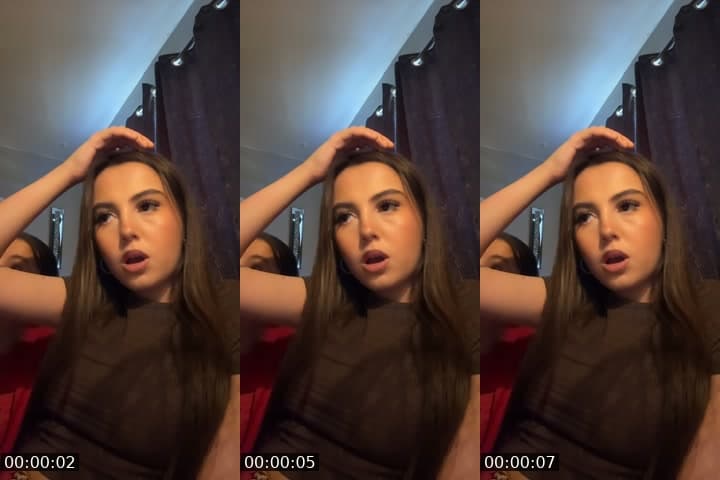 @alexileahxxx TikTok live stream