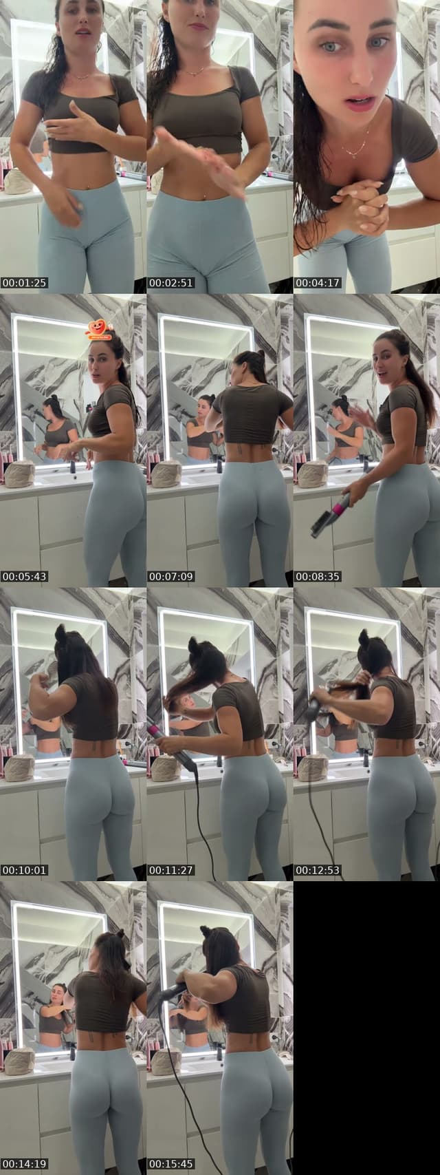 TikTok live: Doing my hair by @selenesellcri