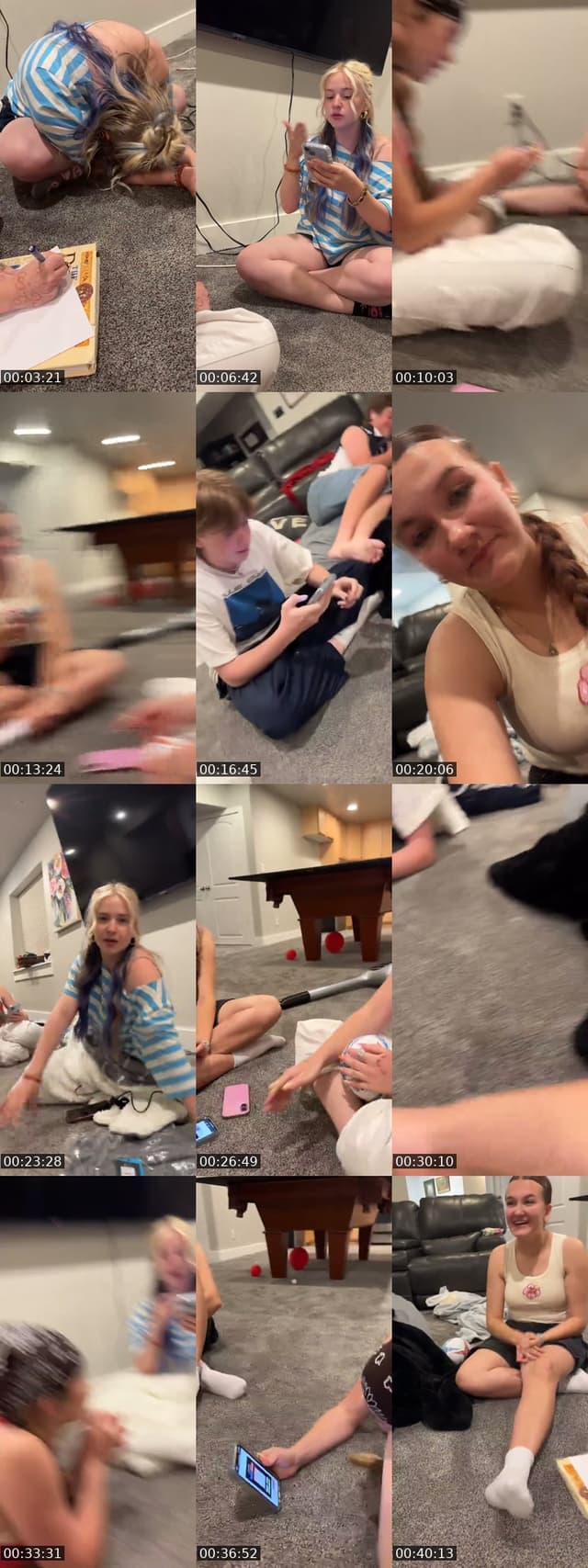 TikTok live: blind karaoke !! by @two_peas_and_a_vlog