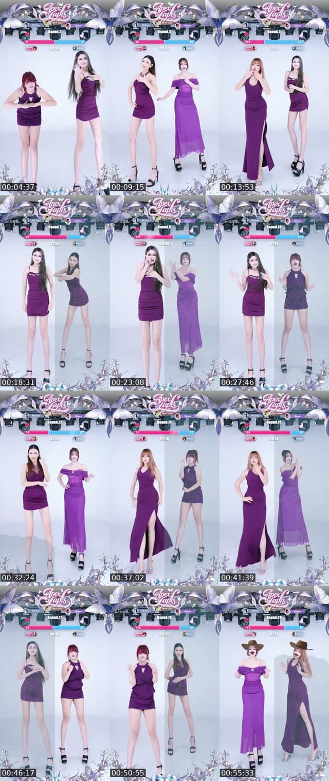 Thailand TikTok live: MIDNIGHT, VIOLET DREAM by @apex_lapis
