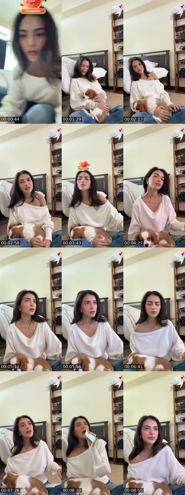 TikTok live: hi? by @mikasalamanca