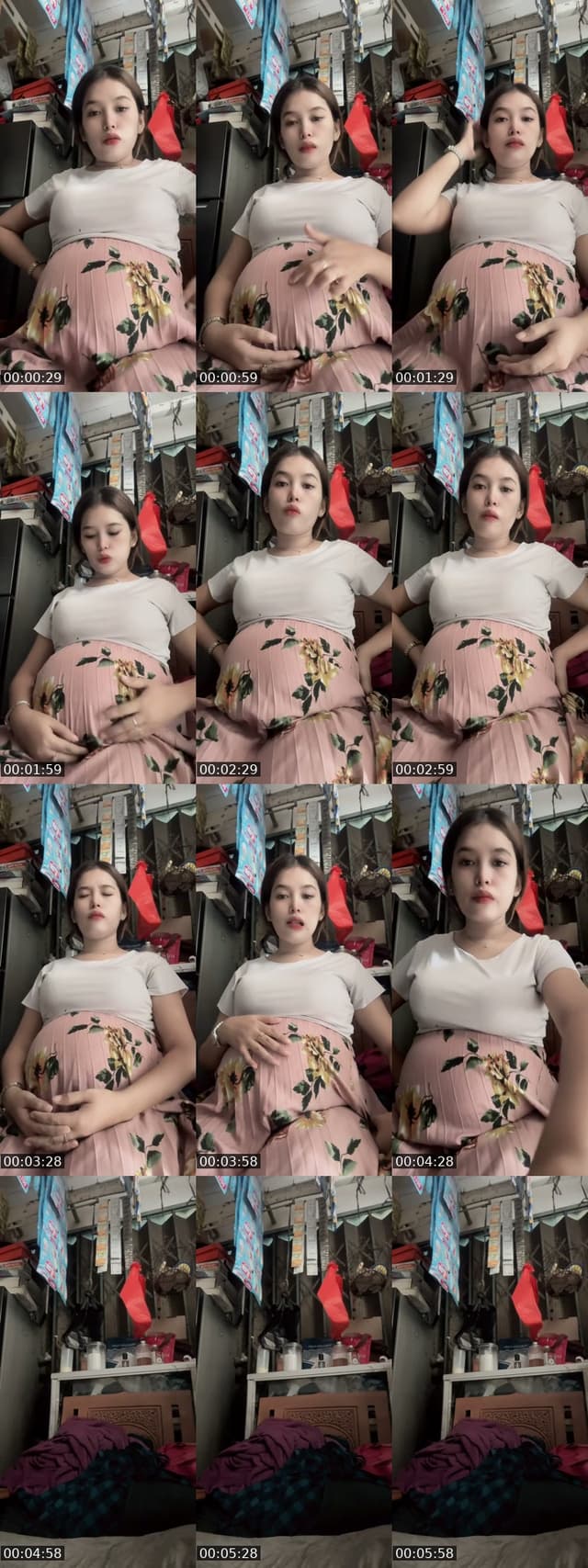 TikTok live: bumil anak 4 by @mamaharkaalea