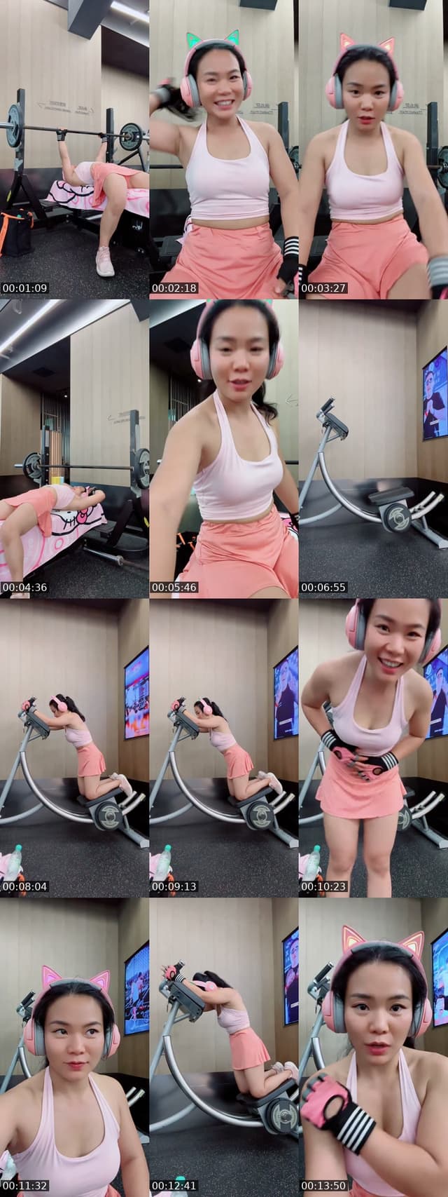 TikTok live: Gymnastics Anna by @tinydinyanna9