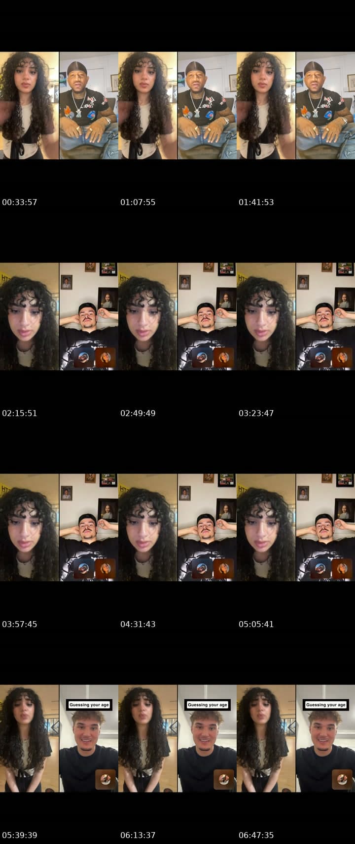 @nadinexo.xo TikTok live stream