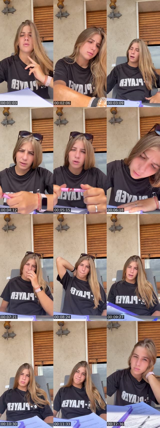 TikTok live: Estudiando by @_.julietaaaaa._