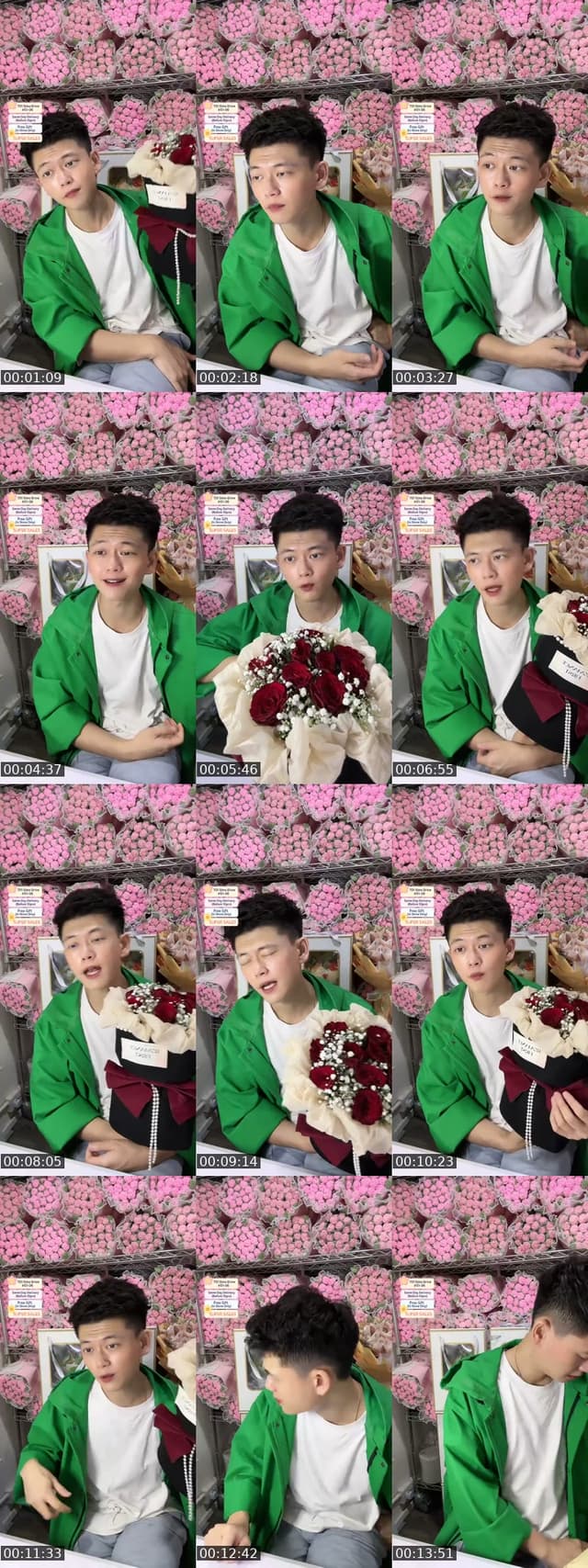 TikTok live: Mid Year Mega Sales by @singaporeflorist