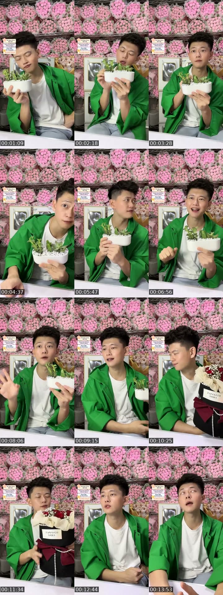 Live Sales Flower