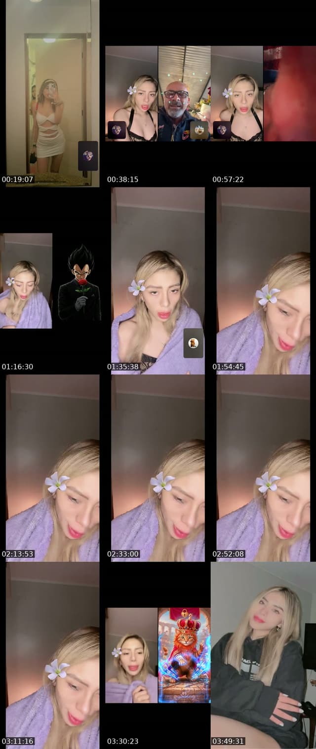 TikTok live: Hola fiel 🖤 by @tracyaponteap