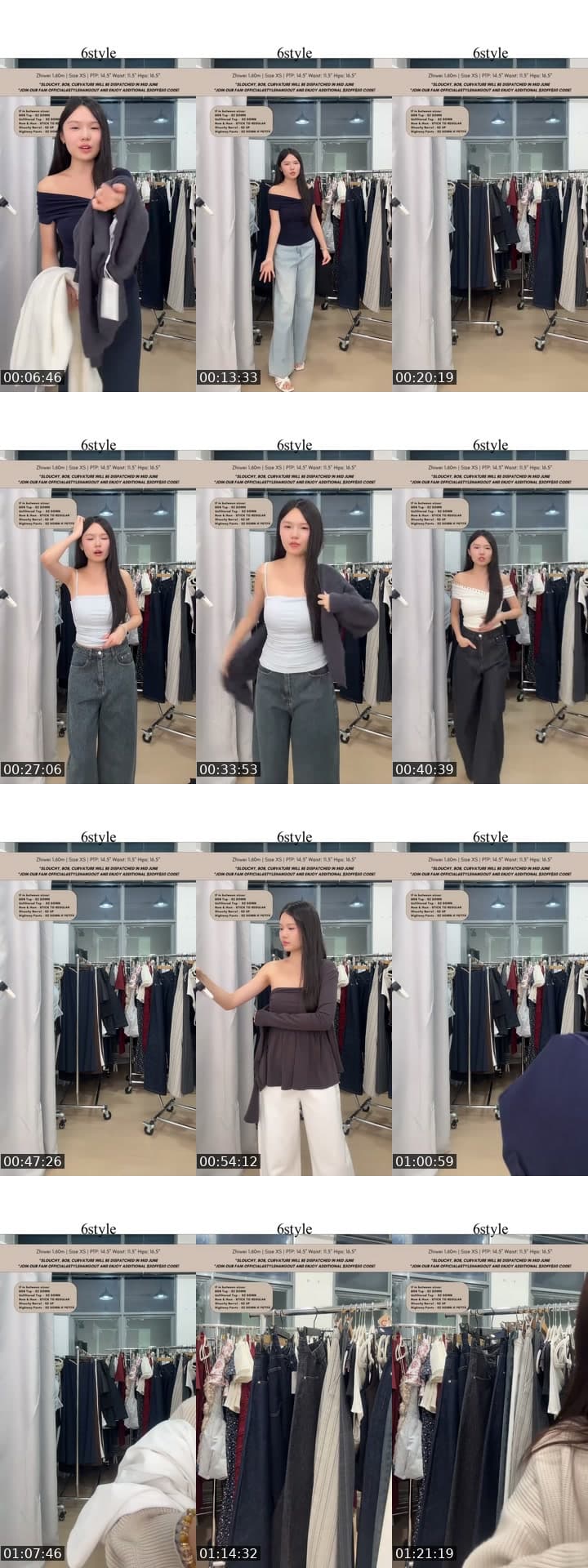 @6style TikTok live stream