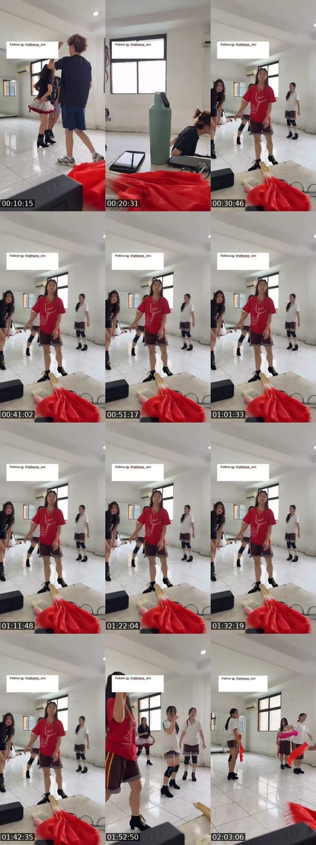 TikTok live: ATHENA practice  by @athena_arc
