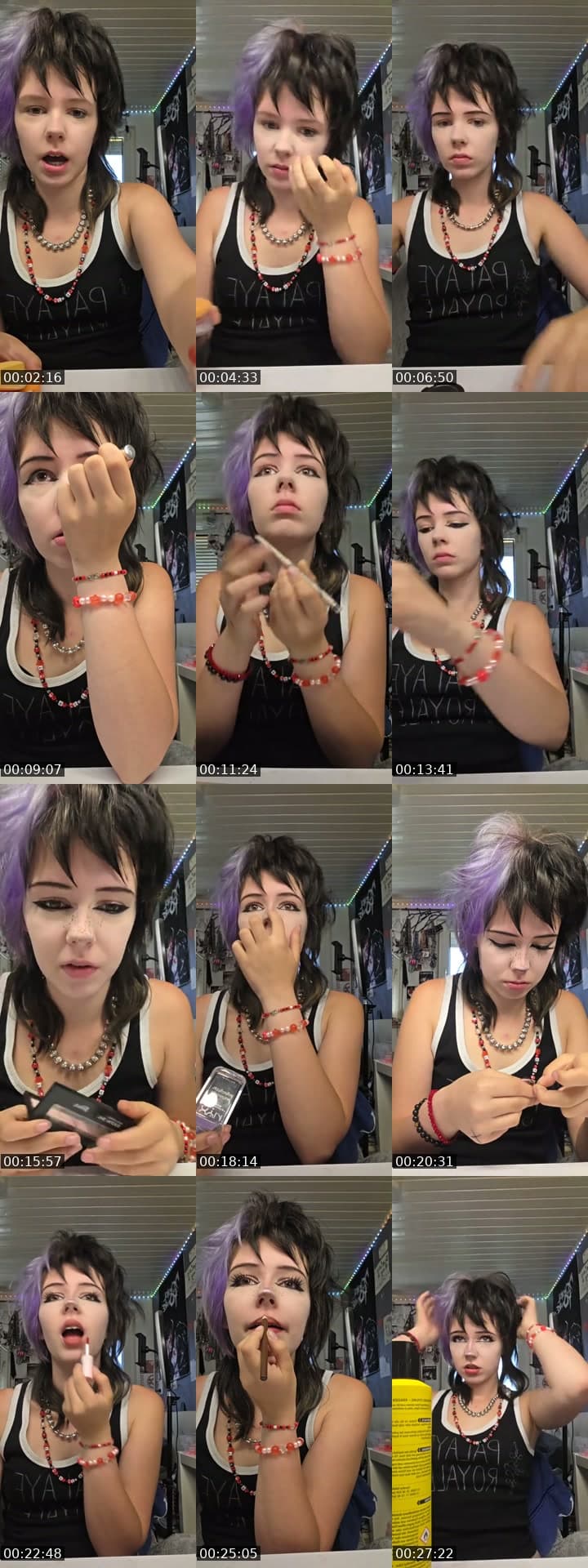 makeup  Palaye