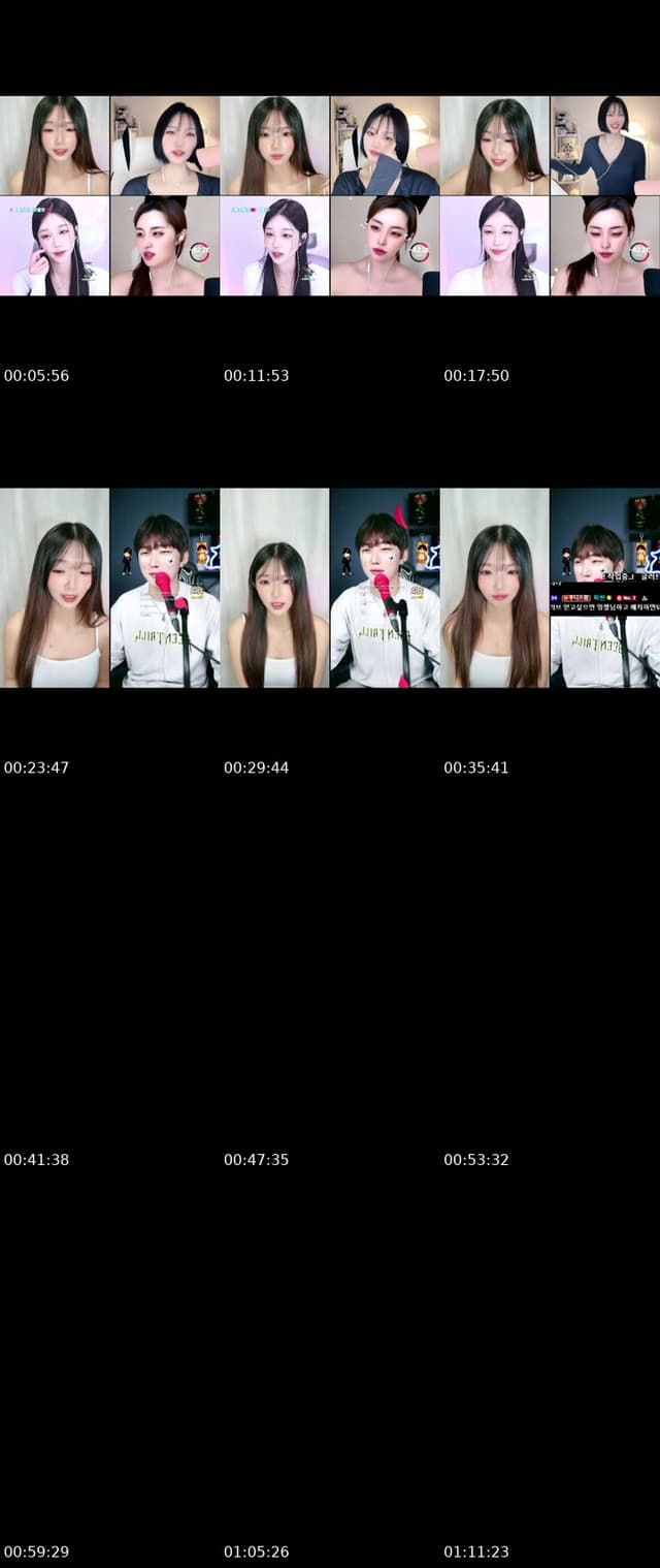 TikTok live: 오랜만이야🤍 by @minging.00