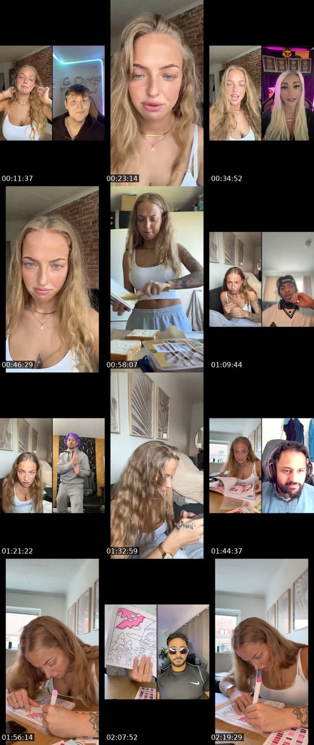 TikTok live: Best to 3!! by @lauraamalieeee