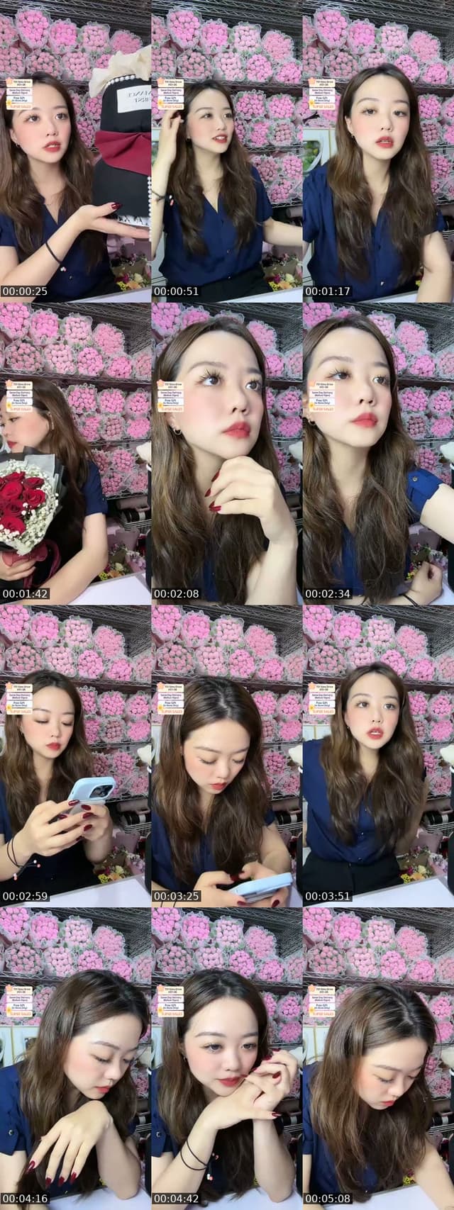 @flowershopsg TikTok live