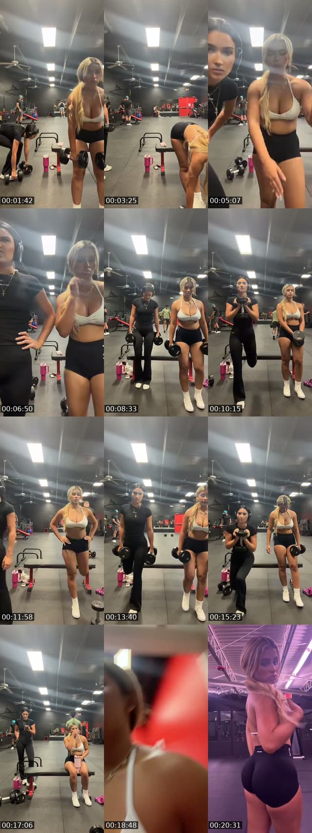TikTok live: Gymm by @prettyblissxo