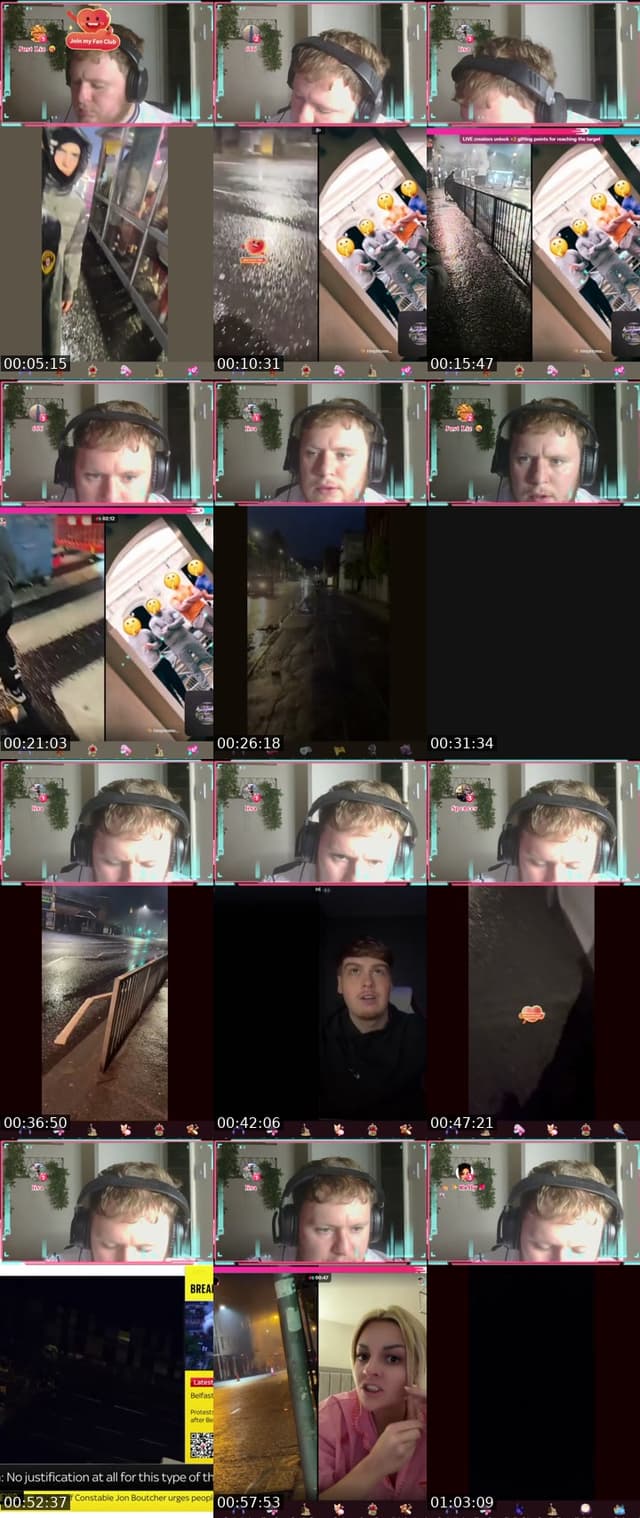 TikTok live: protests!!! by @beniscancelled