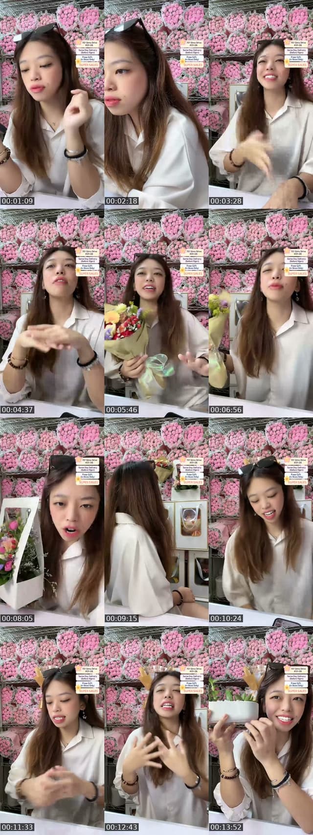 TikTok live: Live Sales Flower by @flowersuppliersgp