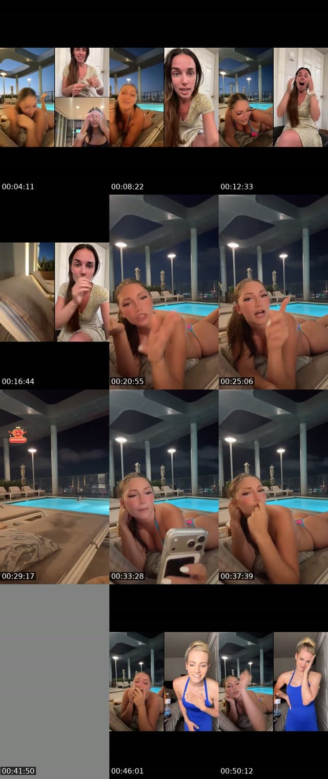 TikTok live: Pool yay! by @jenpetersonn