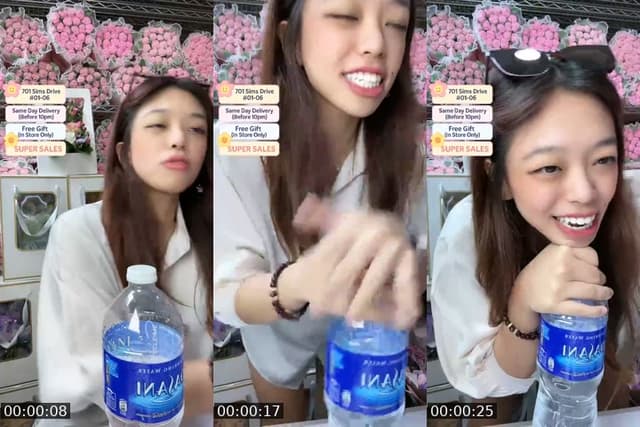 @flowershopsg TikTok live