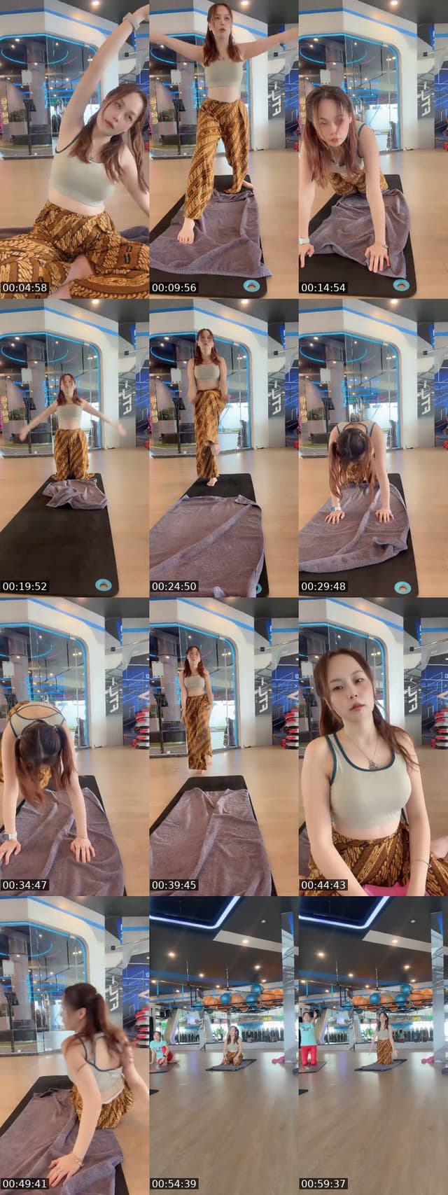 TikTok live: Yoga by @ssssil99