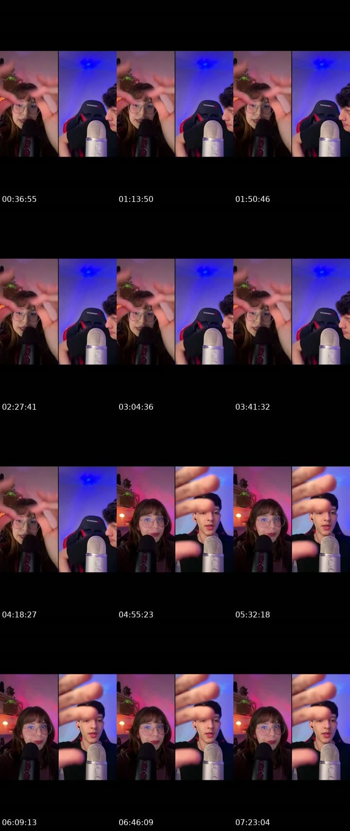@amandatinglesasmr TikTok live stream