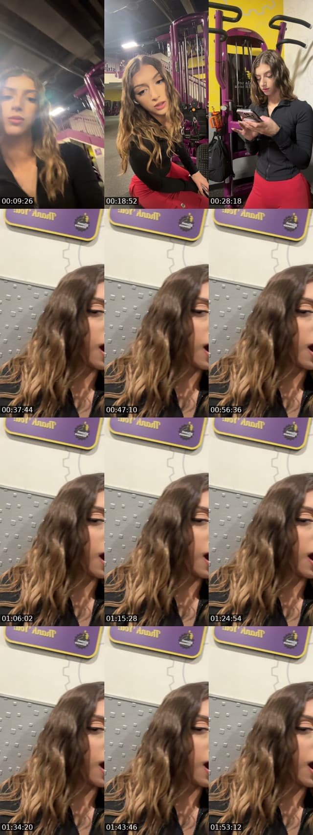 TikTok live: Gym w me🧸🎀 by @lowkey_liana11