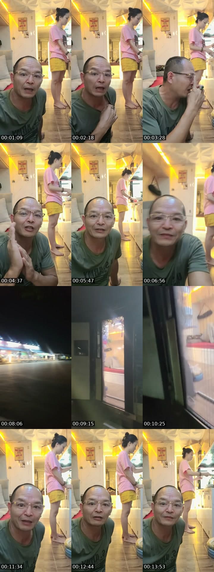 Vợ Chồng Sống Trên Xe