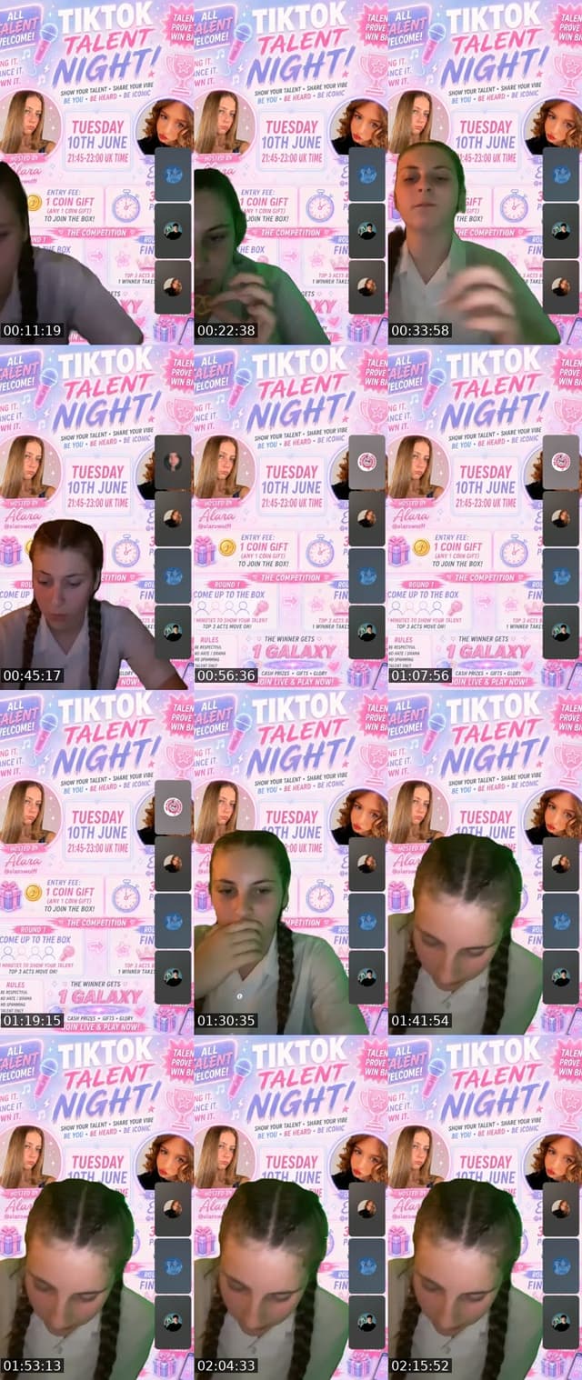 Talent show - @lowqualityasmr_12