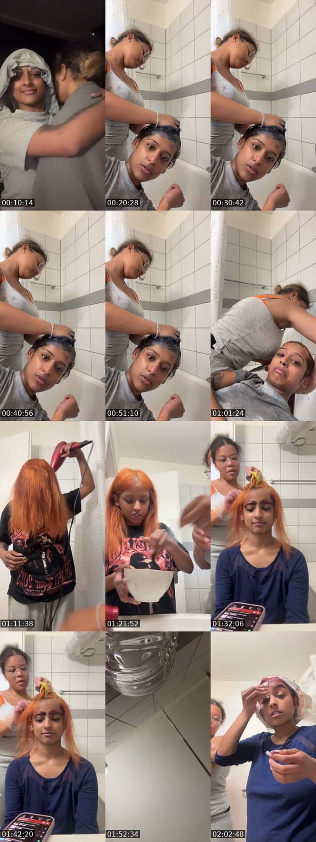 TikTok live: HAIR COLOR TIME!!!!💇🏽‍♀️ by @way2geeked4u