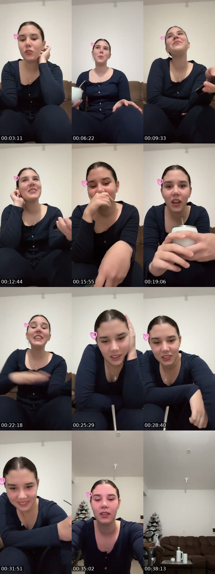 @sanie.luders TikTok live stream