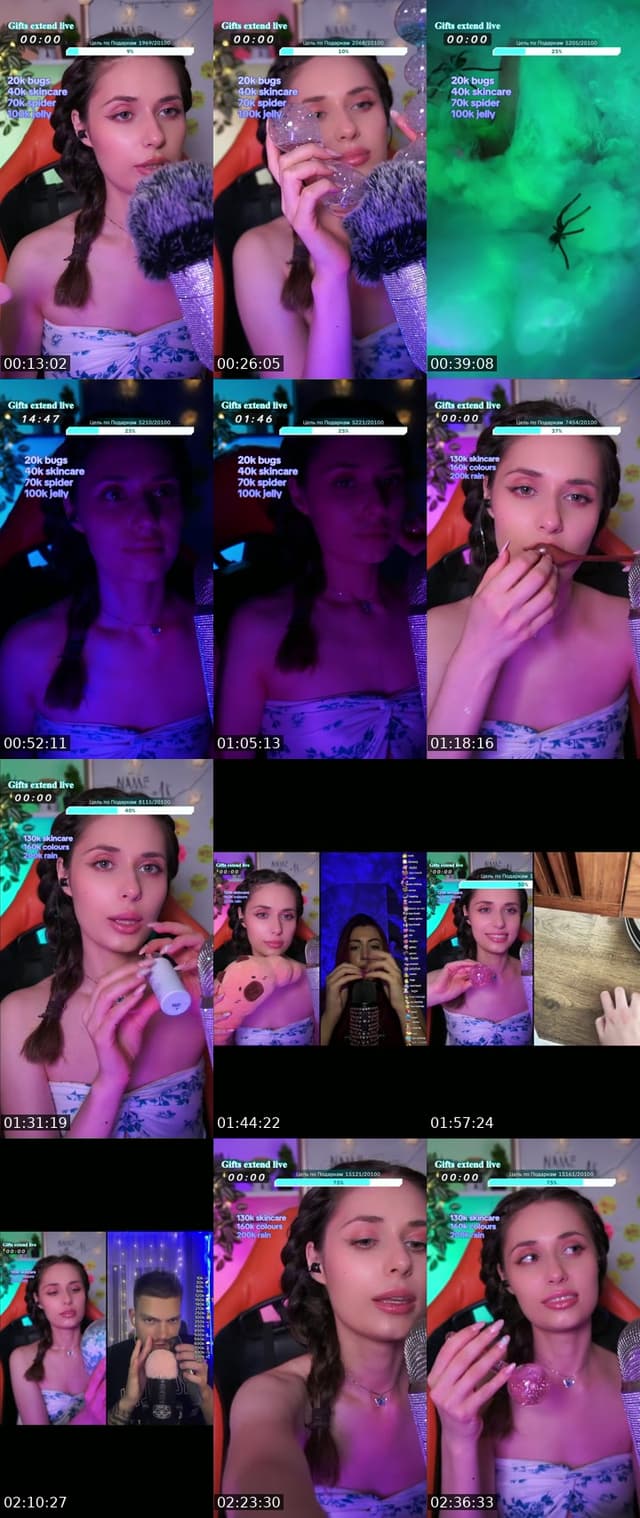TikTok live: Breathe.listen.stay.ASMR 🤗 by @leyla_asmr5