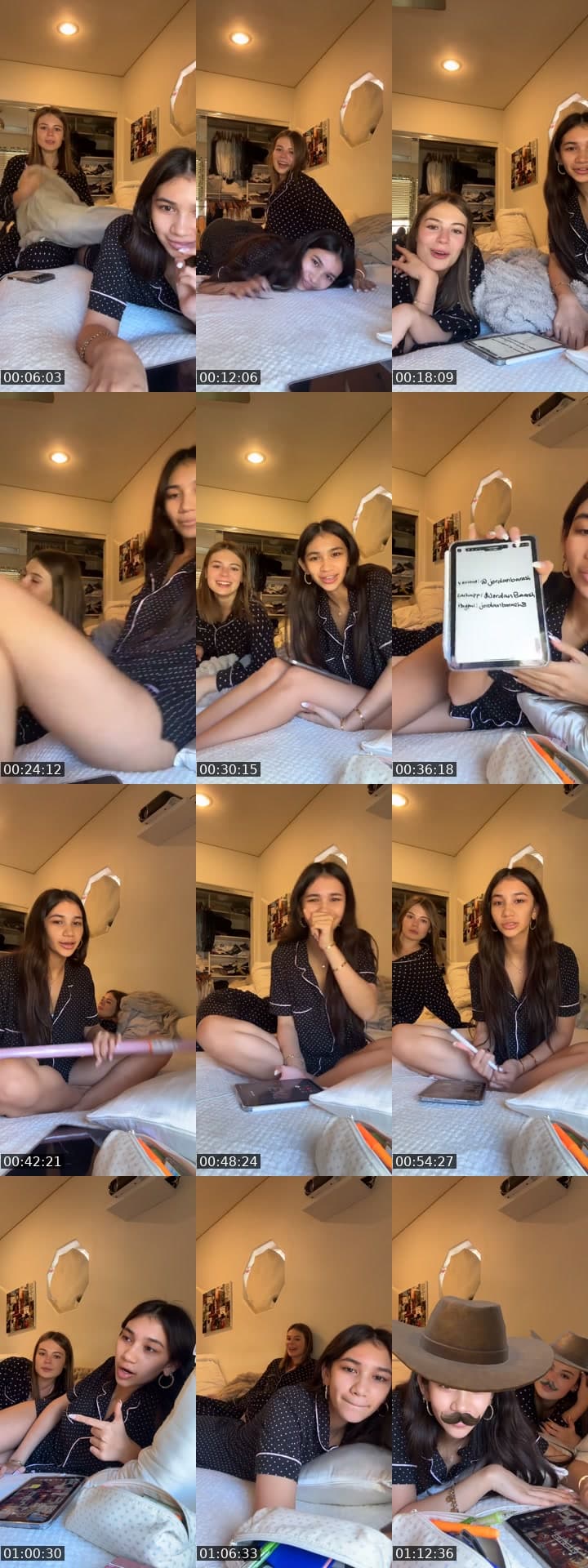 @jordanalyson TikTok live stream