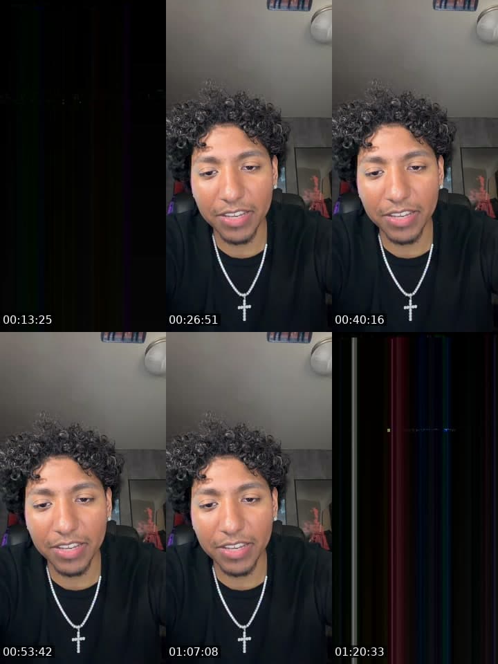 @prettyboyreacts TikTok live stream