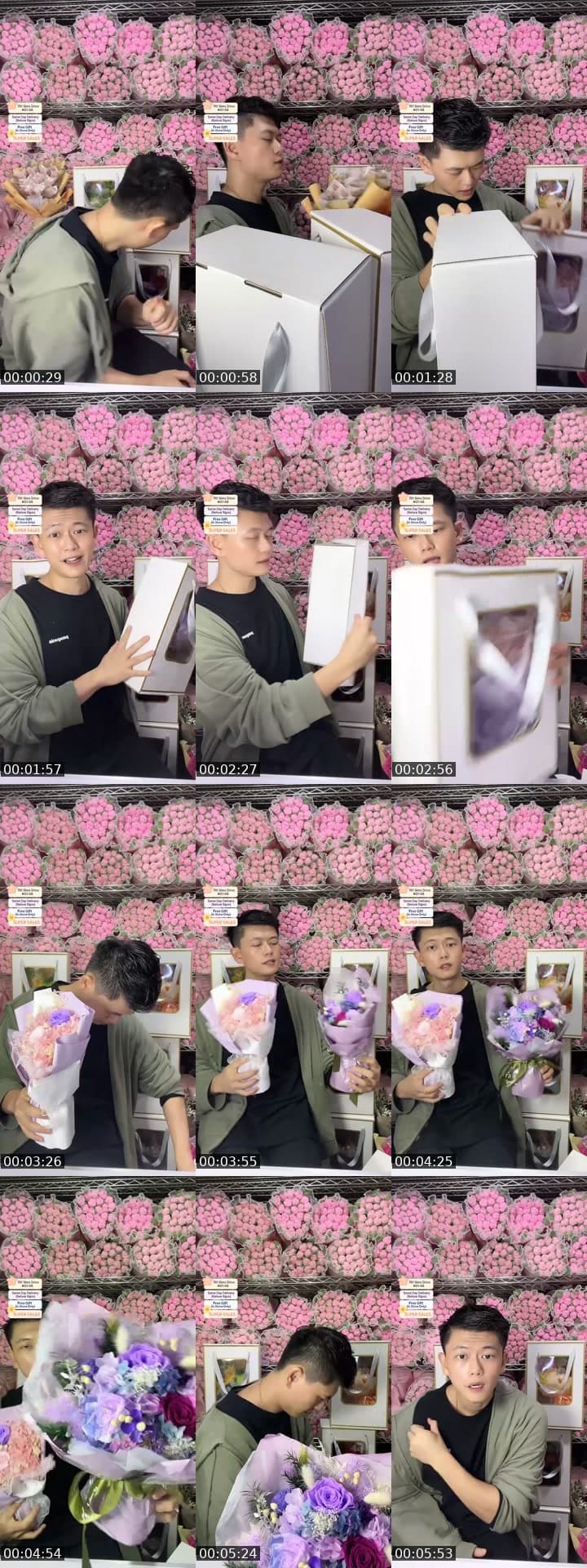 @flowersuppliersg TikTok live stream