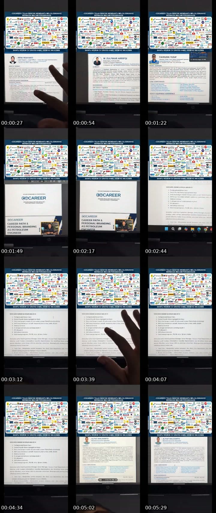 @cocareer.official TikTok live stream