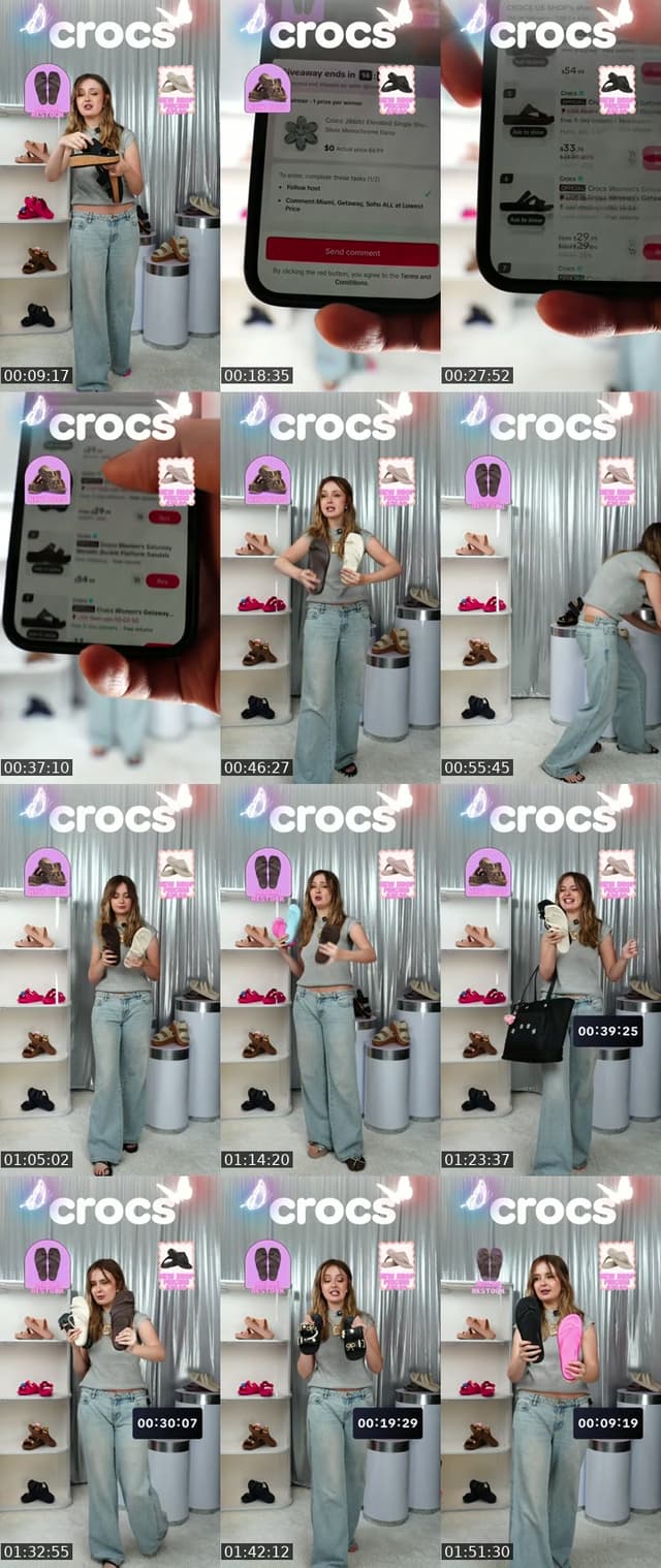 TikTok live: ☀️ Summer Favorites Live by @crocsshop_us