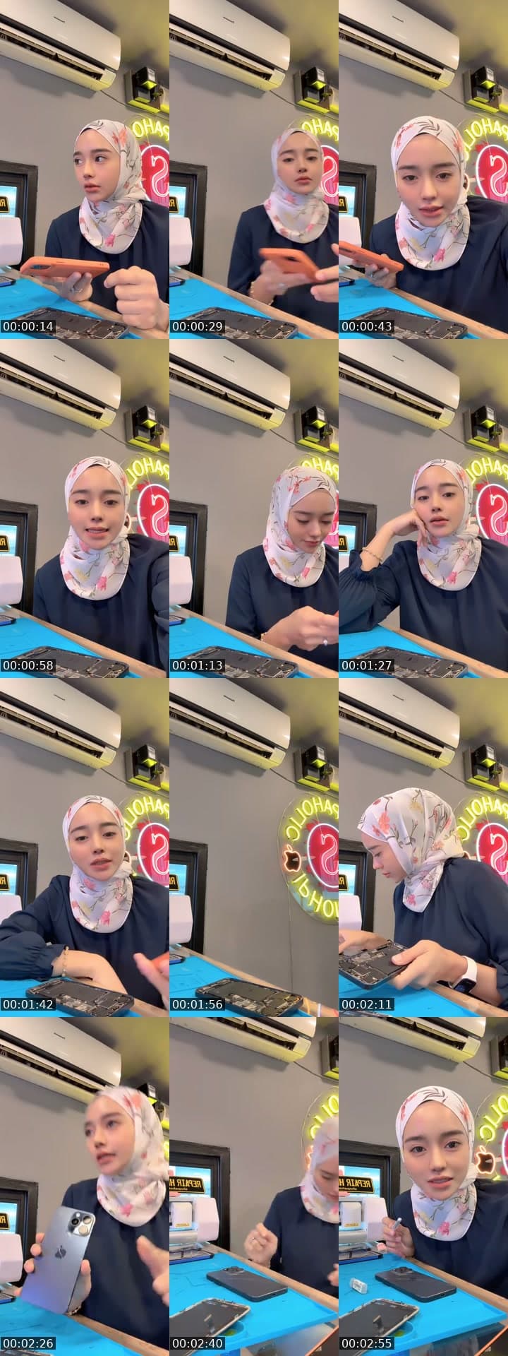@niina.fo TikTok live stream