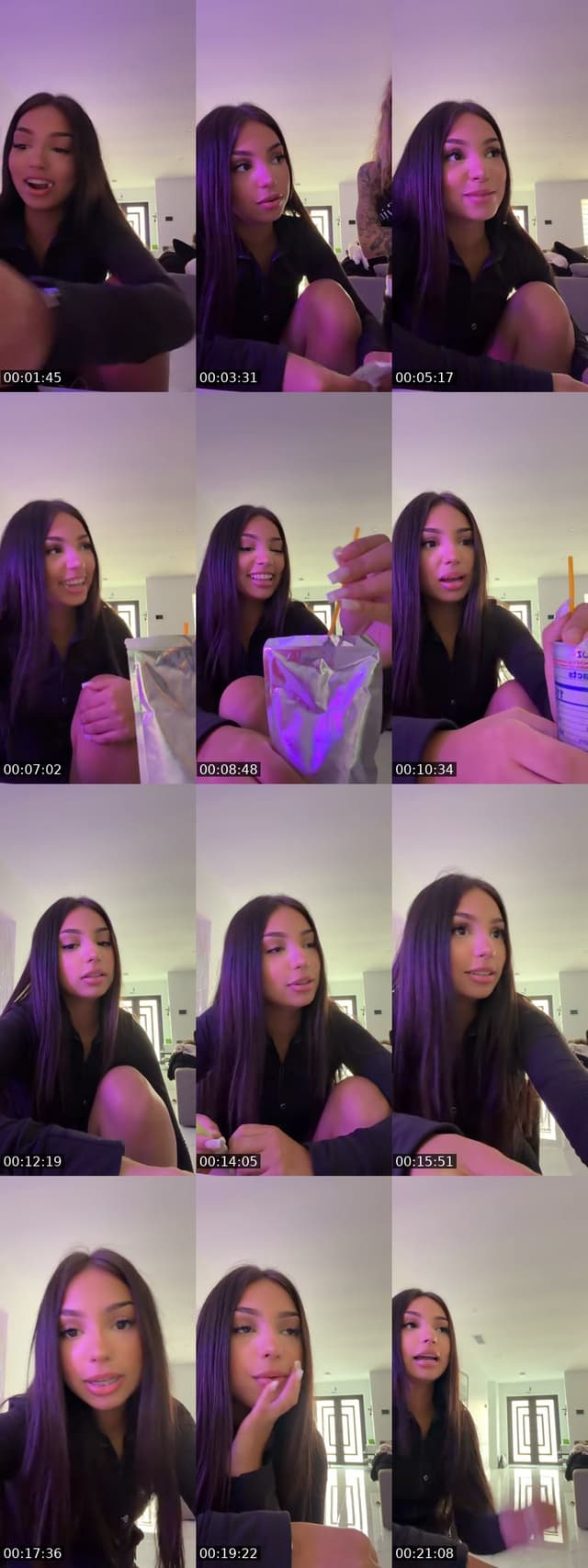 TikTok live: birthday 💗 by @angiexsantii