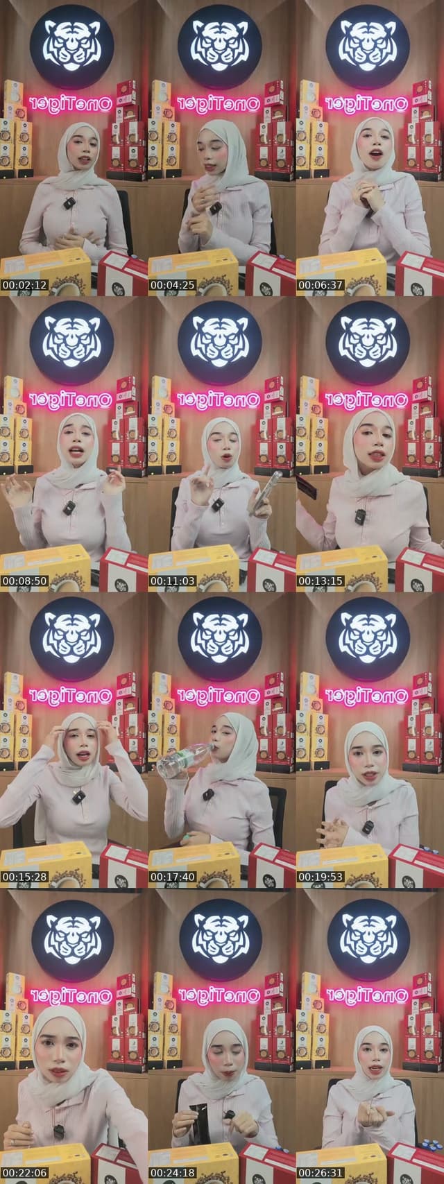 TikTok live: Ainaa and coffee ☕ by @onetigerarena