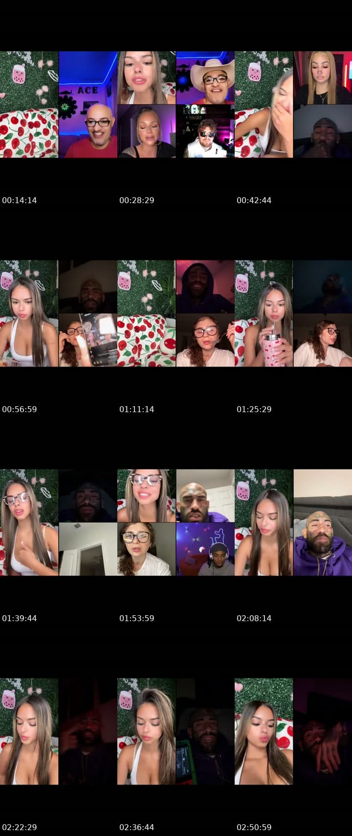 @brattymina TikTok live stream