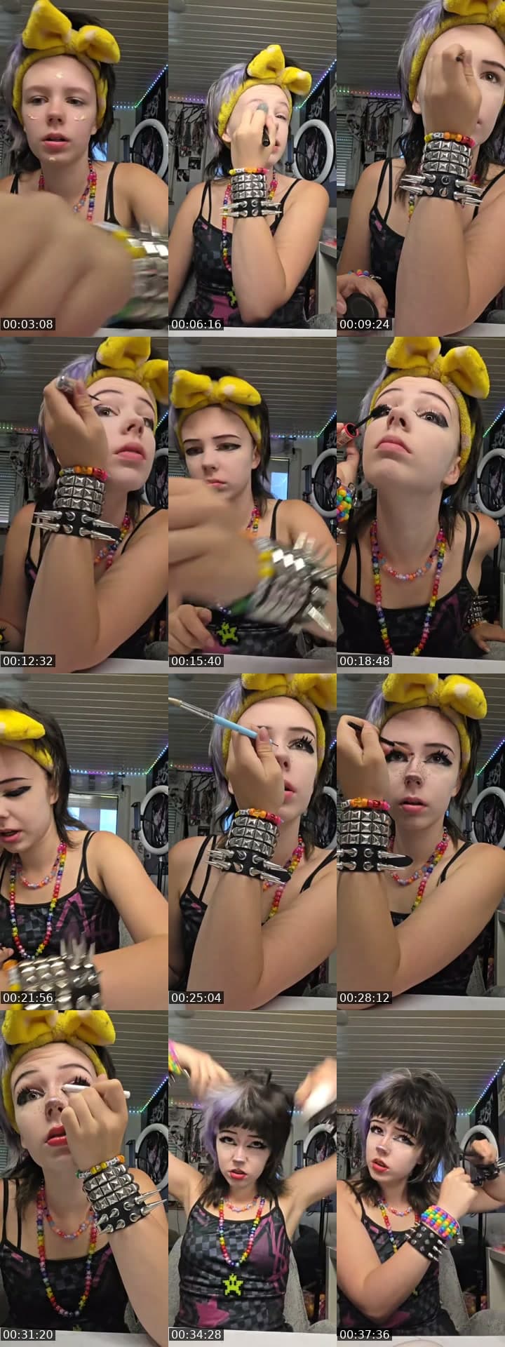 makeup and music