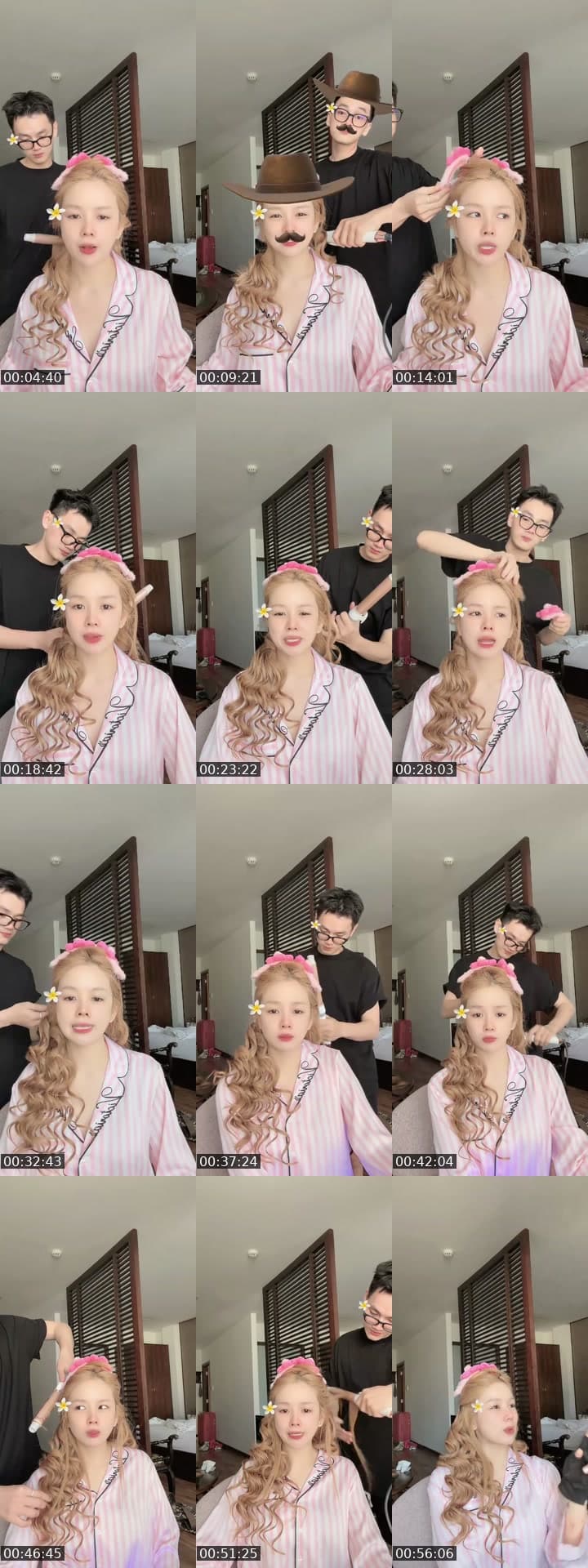 Make up chuẩn bị diễn Đà Nẵng