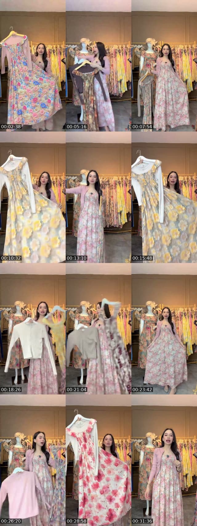 TikTok live: Marion long dress by @sirrin_girls
