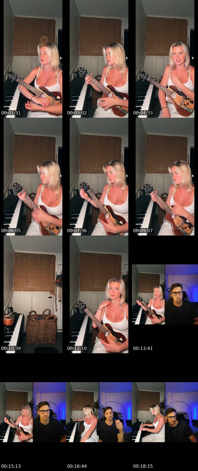 TikTok live: Piano n yap by @lizzie25k
