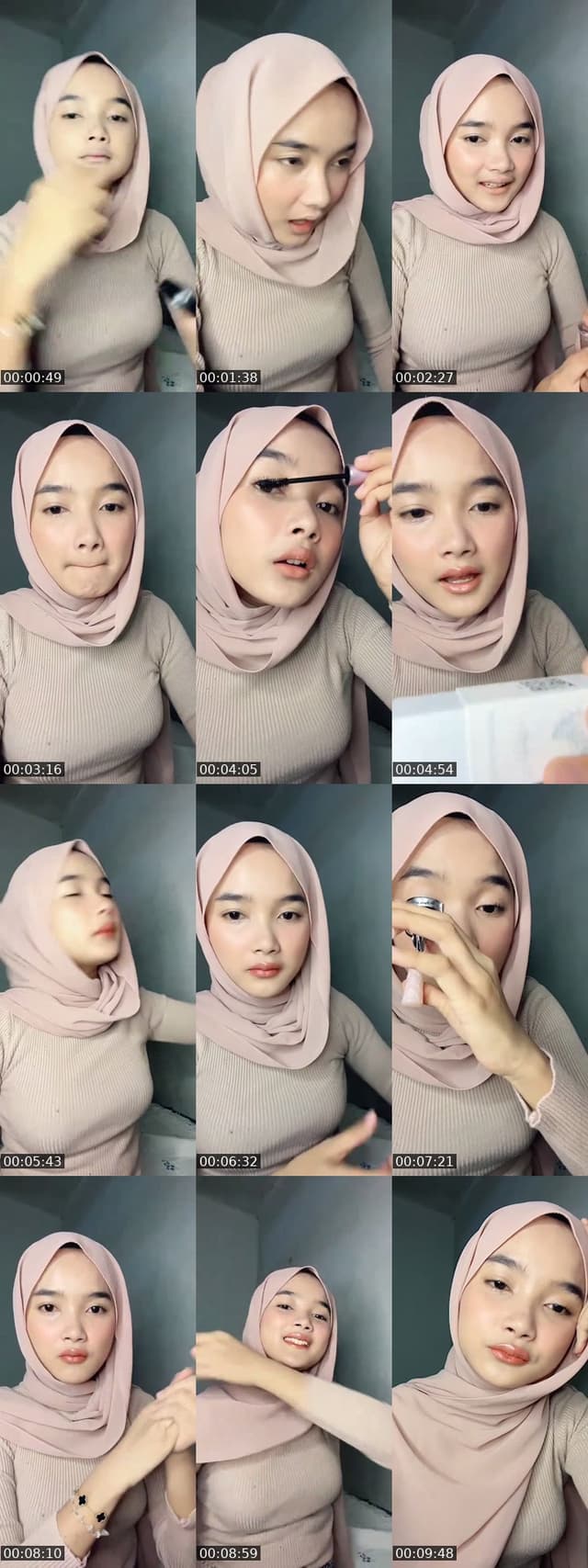 TikTok live: grwm by @rr..athaya