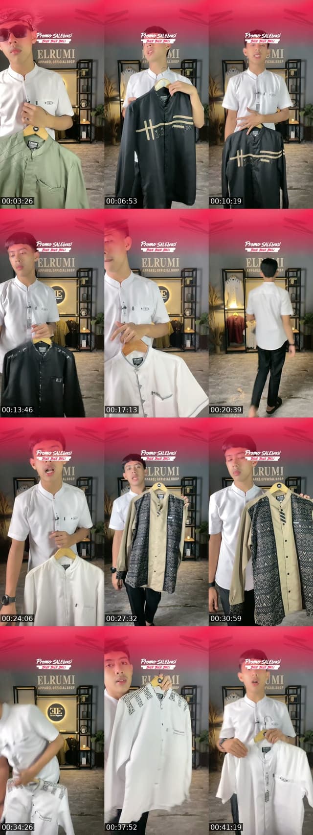 Baju koko Promo spesial live - @elrumi_apparel_official