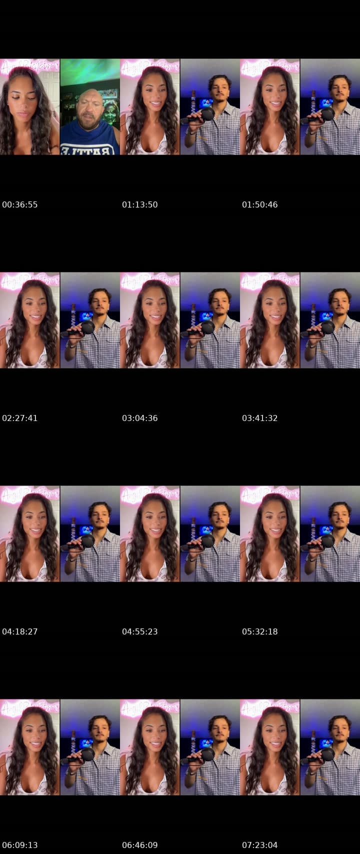 @angelbigpurr TikTok live stream