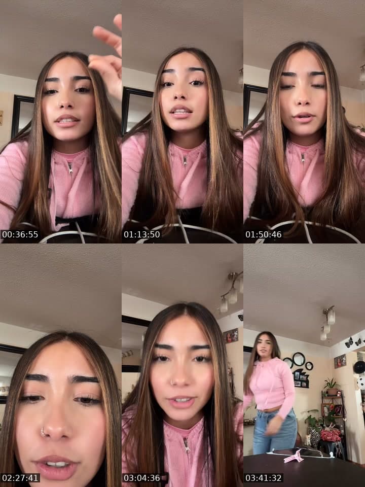 @carlaaaapg TikTok live stream