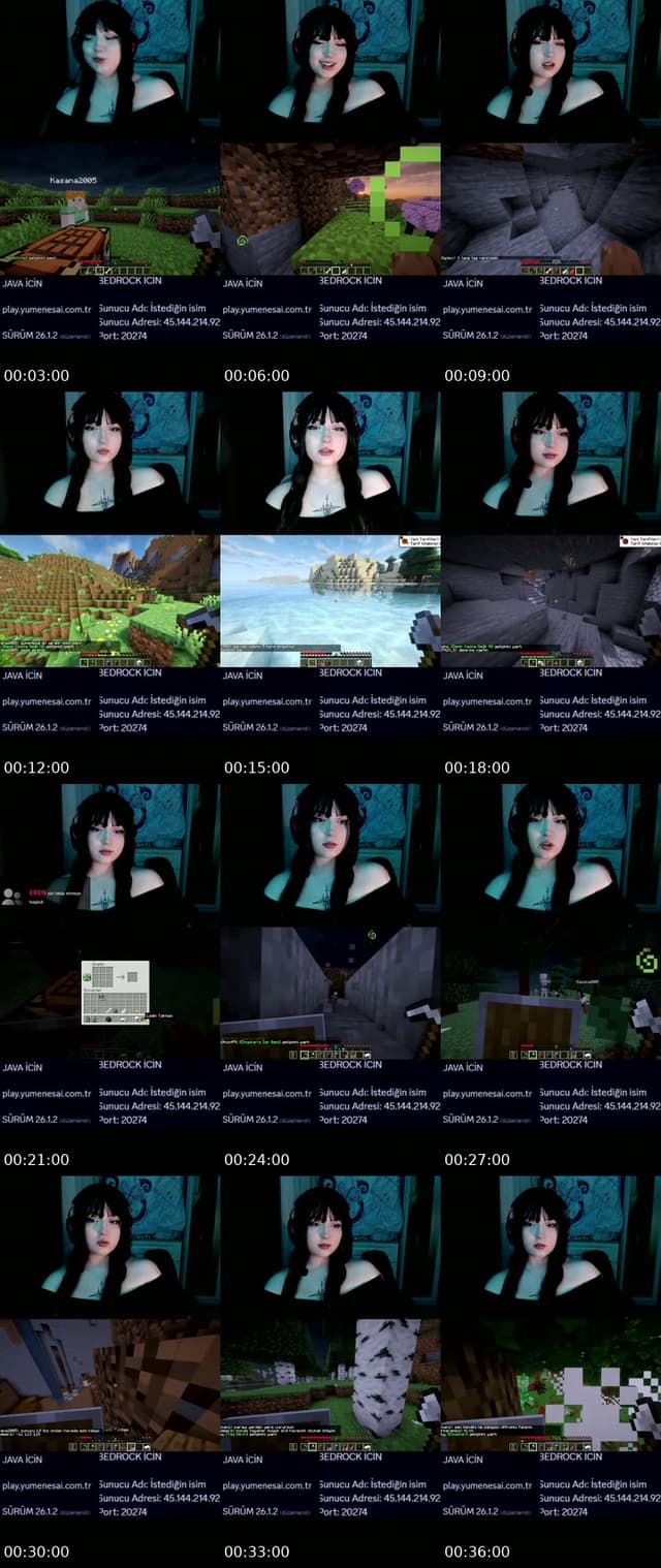 minecraft - @yumenesai